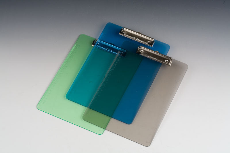 Clip Board A4 Plas with Ruler