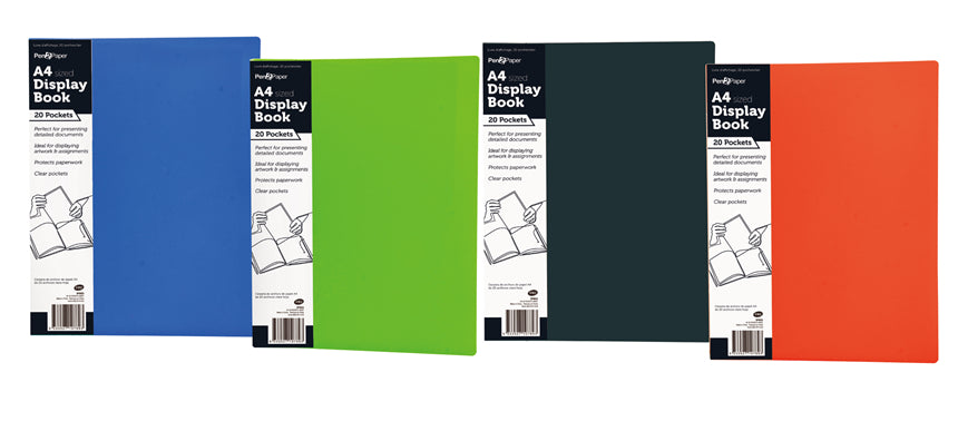 Display Folder A4 20 - Pockets