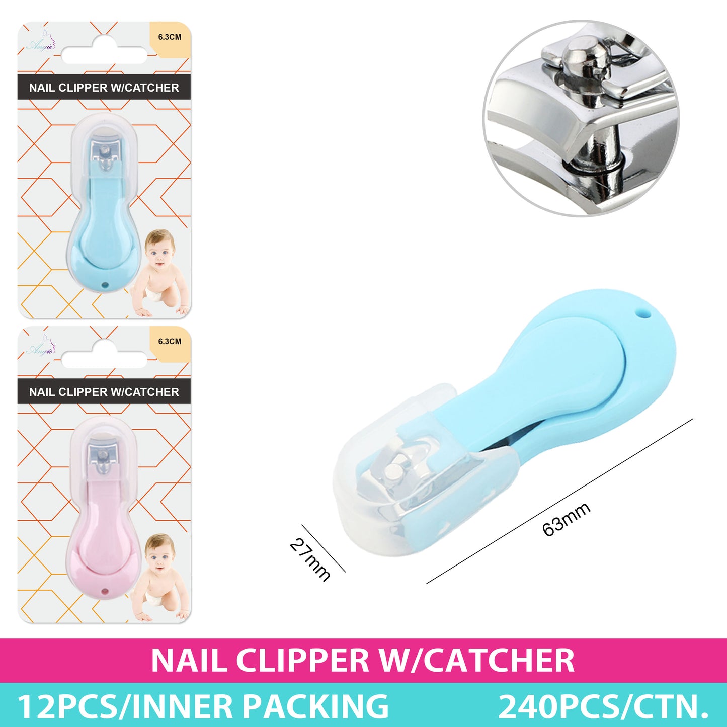 Nail Clipper with Catcher