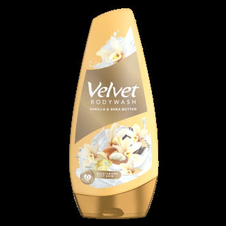 Velvet Body Wash Vanilla and Shea Butter