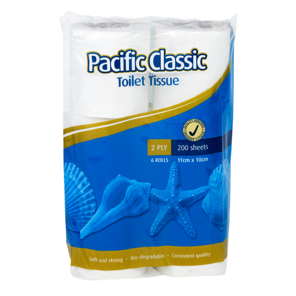 Pacific Classic Toilet Roll 2 Ply 200 Sheets