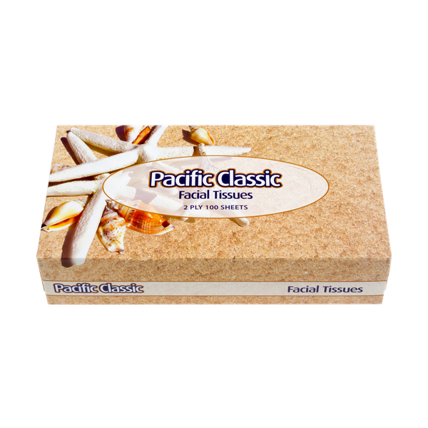 Pacific Classic 2 Ply Facial Tissue