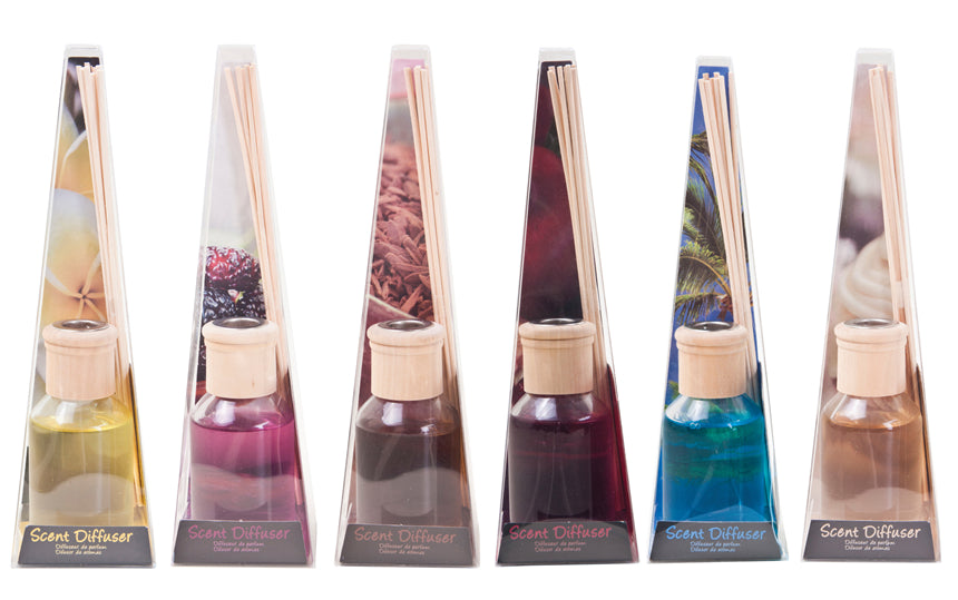 Diffuser (100ml, 6 Assorted Scents)
