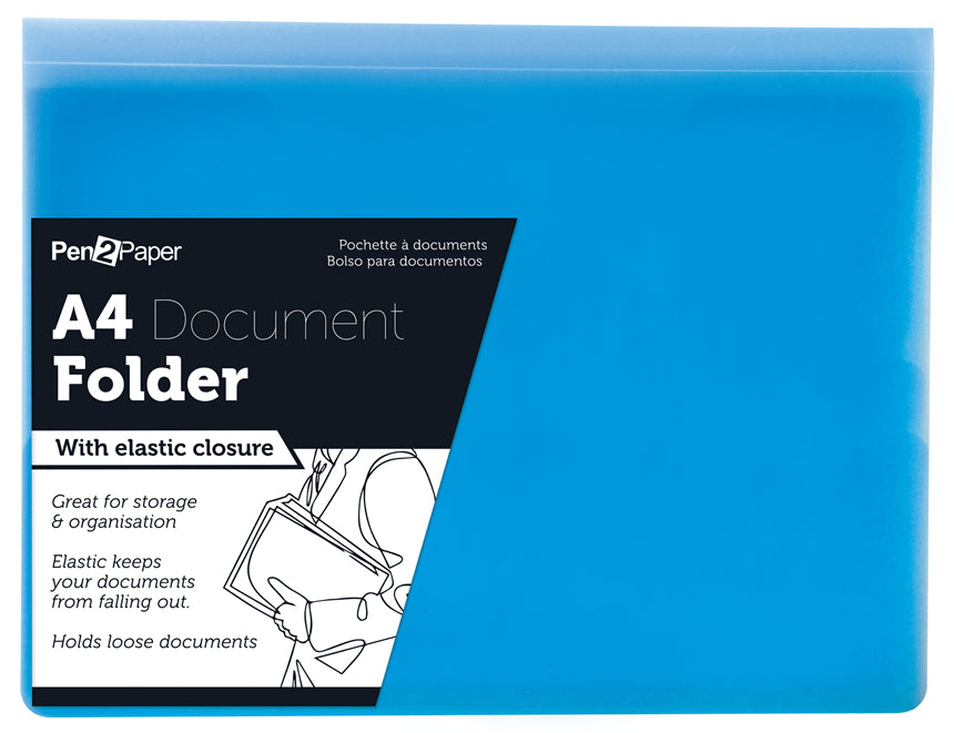 Document Folder with Elastic A4