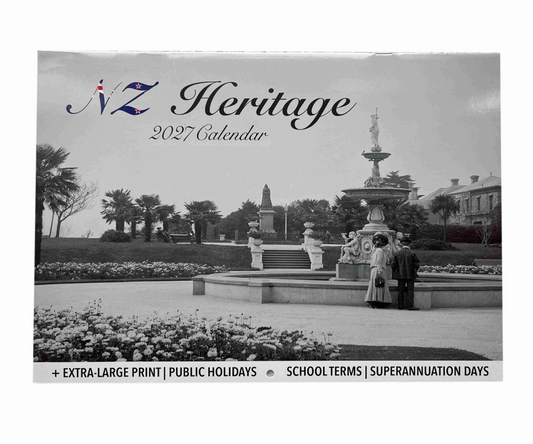 2027 Calendar A4 Nz Heritage 30.5x21.5cm