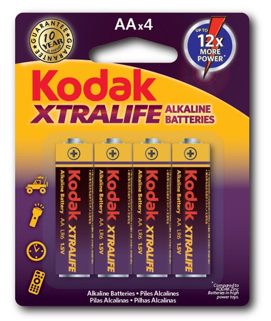 Kodak Xtralife Alk Battery AA