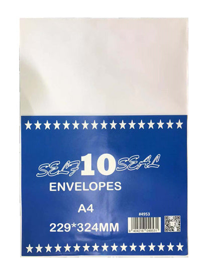 Envelopes C4 Size (229×324mm), 10pcs