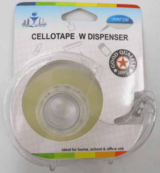 Adhesive Tape with Dispenser 18mm×33m
