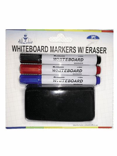 Whiteboard Markers with Eraser