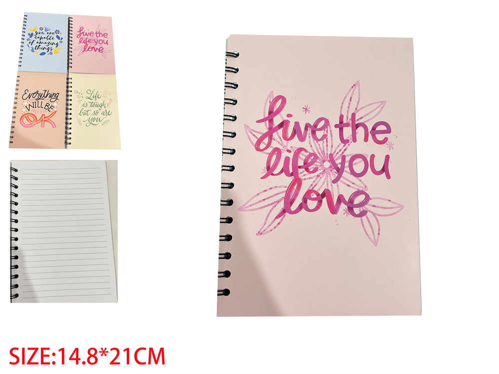 A5 Notebook 14.8×21cm