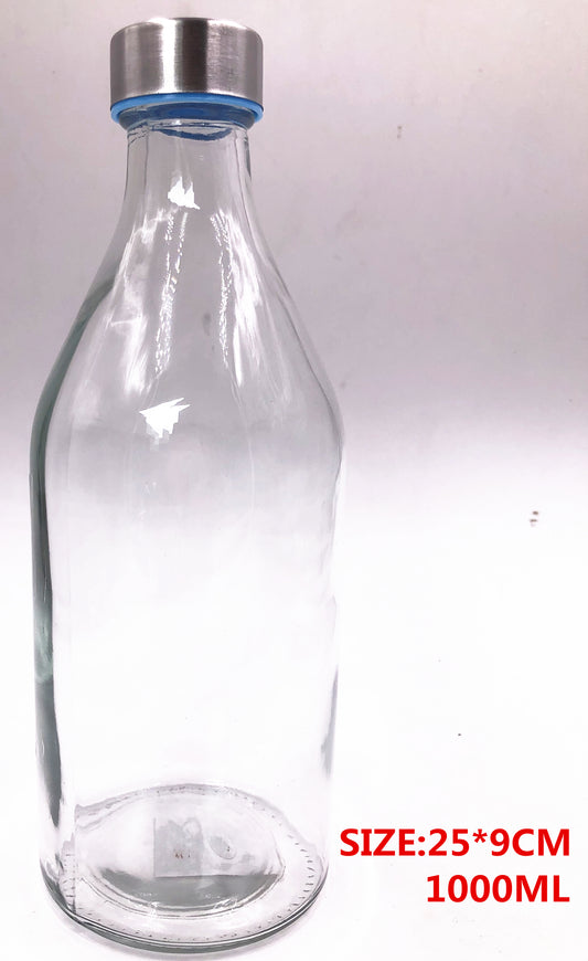 Glass Water Bottle