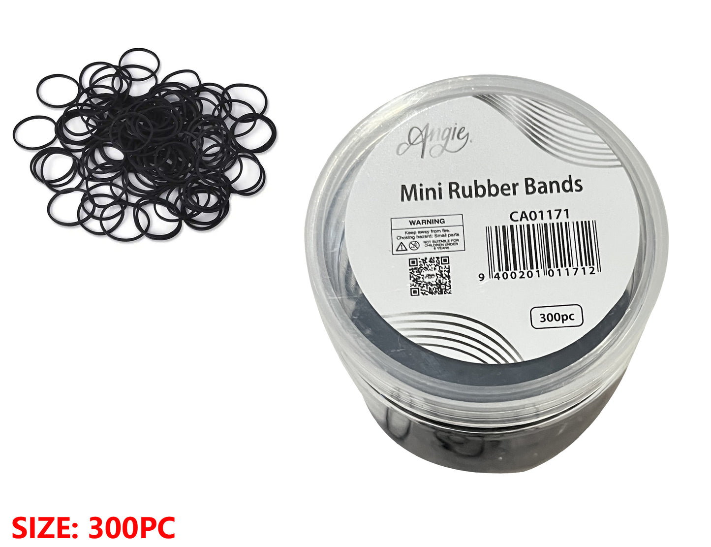 Hair Ties Mini Black