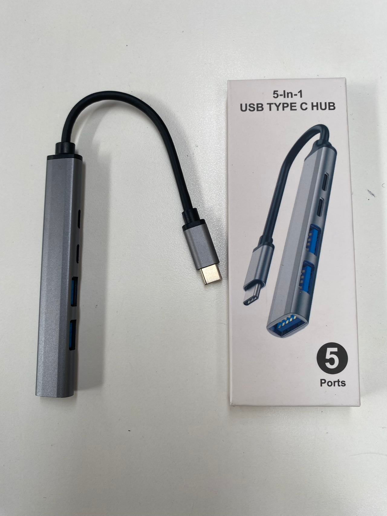 5-in-1 USB Type-C Hub