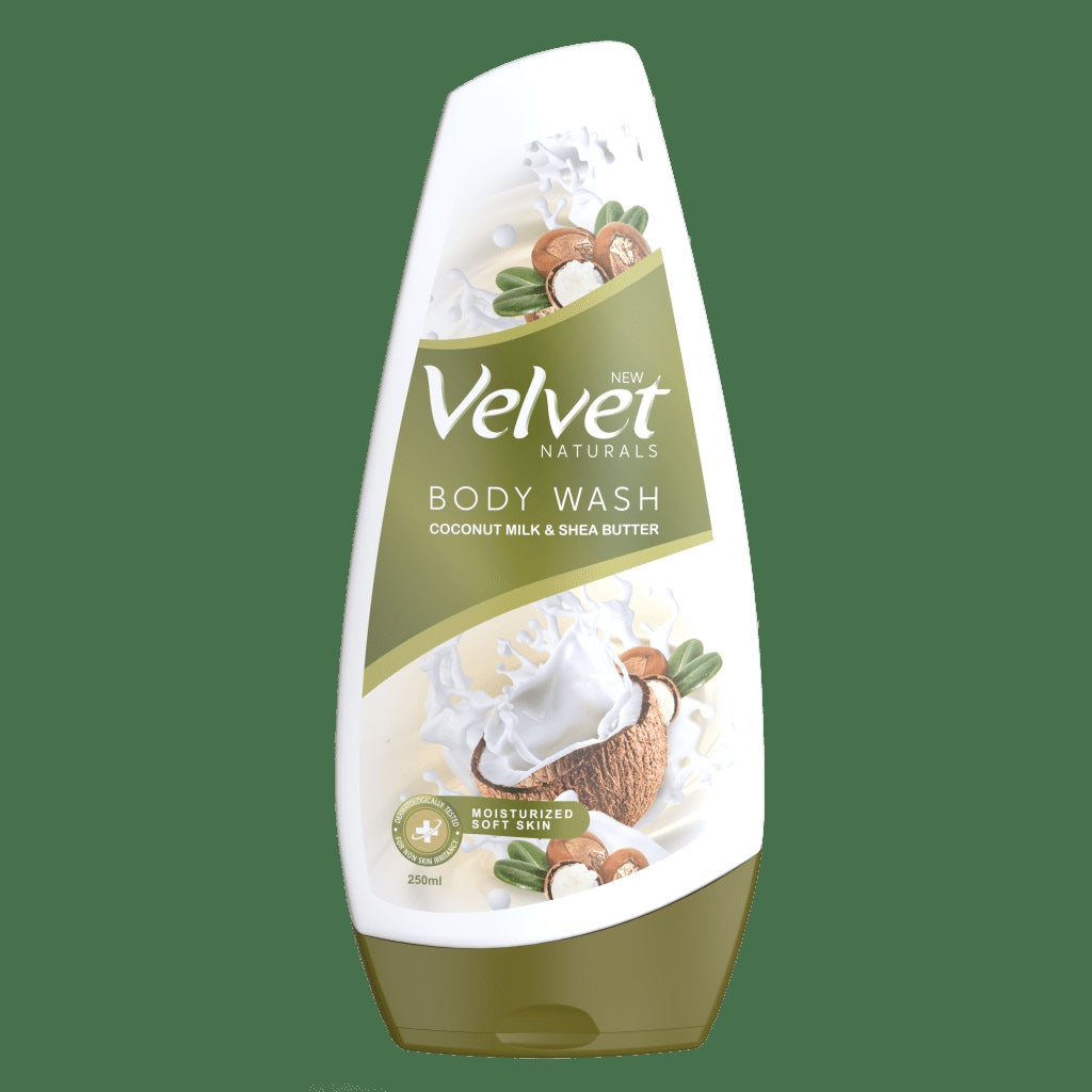 Velvet Body Wash Naturals Coconut Milk and Shea Butter