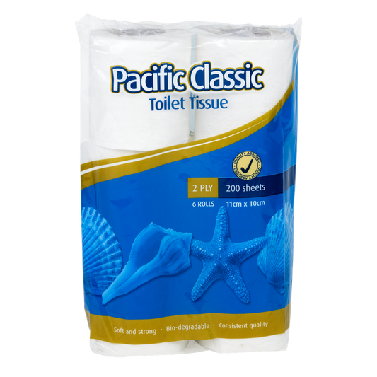 Pacific Classic Toilet Roll 2 Ply 200 Sheets
