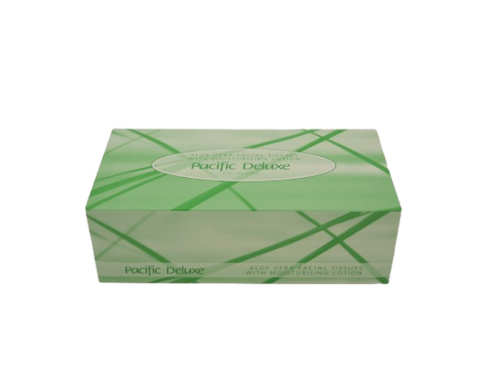 Pacific Deluxe Facial Tissue with Aloe Vera, 2 Ply - FSC®
