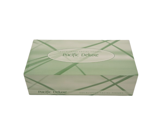 Pacific Deluxe Facial Tissue with Eucalyptus, 2 Ply - FSC®
