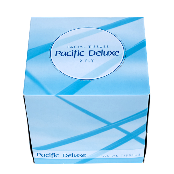 Pacific Deluxe Facial Tissue 2 ply 90 Sheets