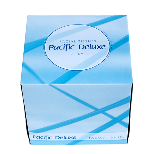 Pacific Deluxe Facial Tissue 2 ply 90 Sheets