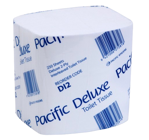Pacific Deluxe Interleaved Tissue 2 Ply 250 Sheets