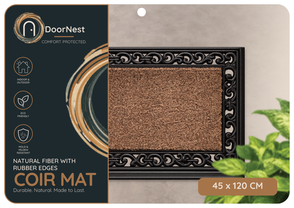 Doornest Natural Fiber And Rubber 45x120cm