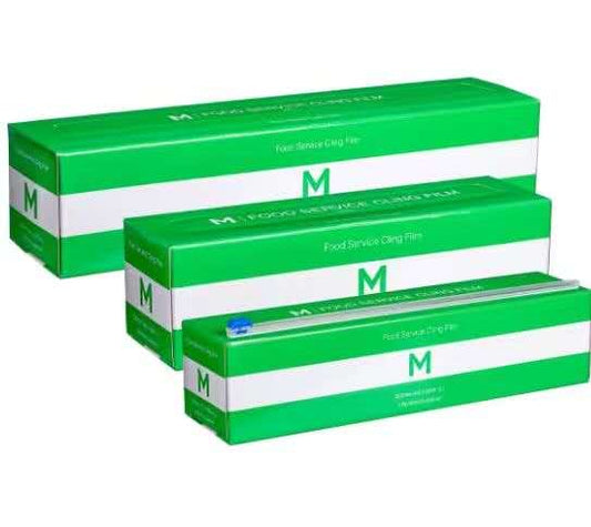 Premium Clear Cling Film Dispenser – 450mm × 600m