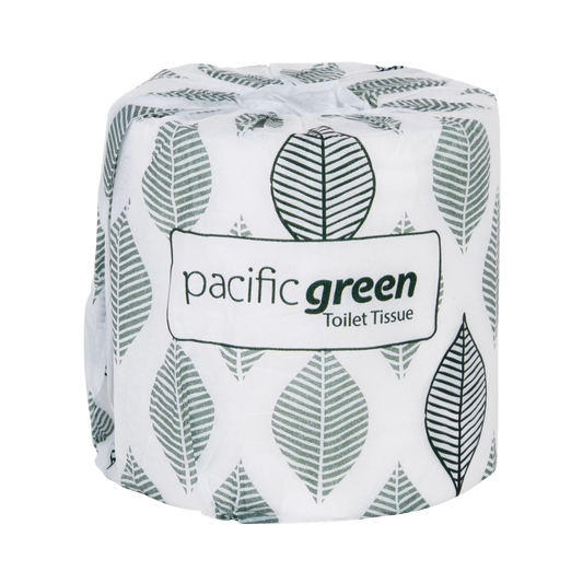 Pacific Green Recycled Roll Toilet Tissue 2 Ply