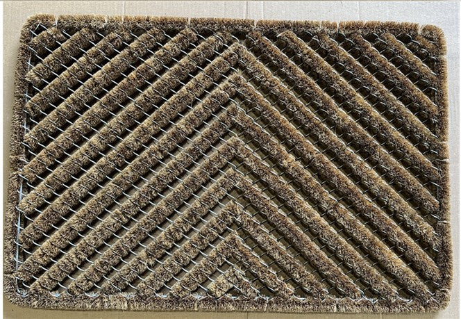 Doornest Natural Fiber Bottle Brush Mat 60x90cm
