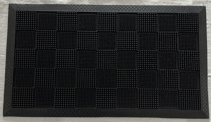 Doornest Natural Rubber Brick Lay Design 40x70cm