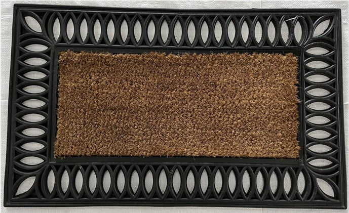 Doornest Natural Fiber with Rubber Edges Coir Mat - 45x75cm