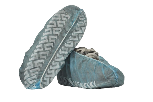 Blue PP Overshoe + Non Skid Sole 460mm